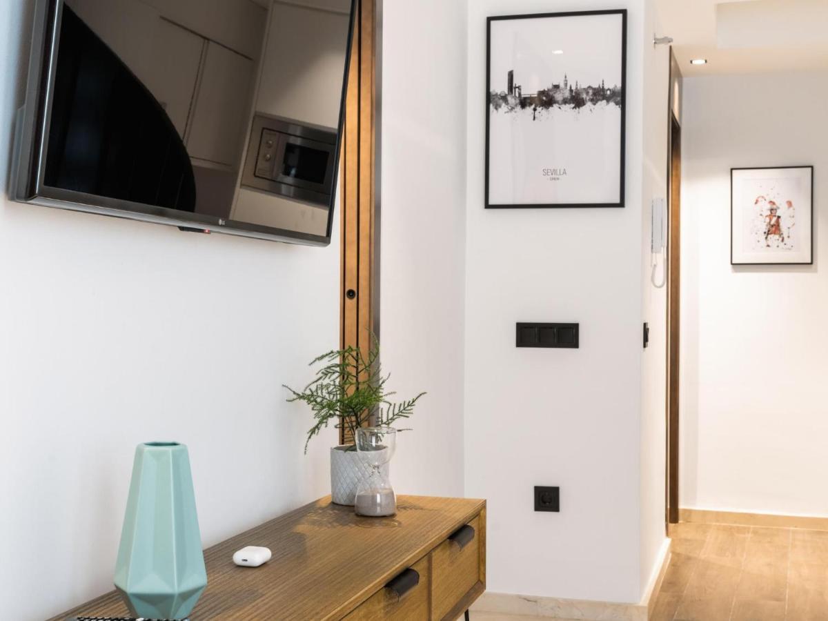 Pj Terraza Privada Banera Exterior Junto Catedral Apartment Seville Luaran gambar