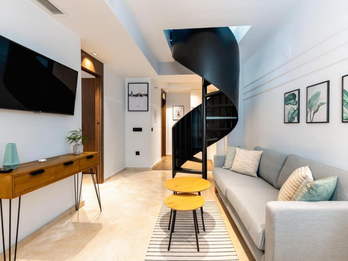 Pj Terraza Privada Banera Exterior Junto Catedral Apartment Seville Luaran gambar