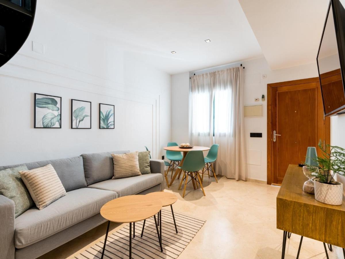 Pj Terraza Privada Banera Exterior Junto Catedral Apartment Seville Luaran gambar