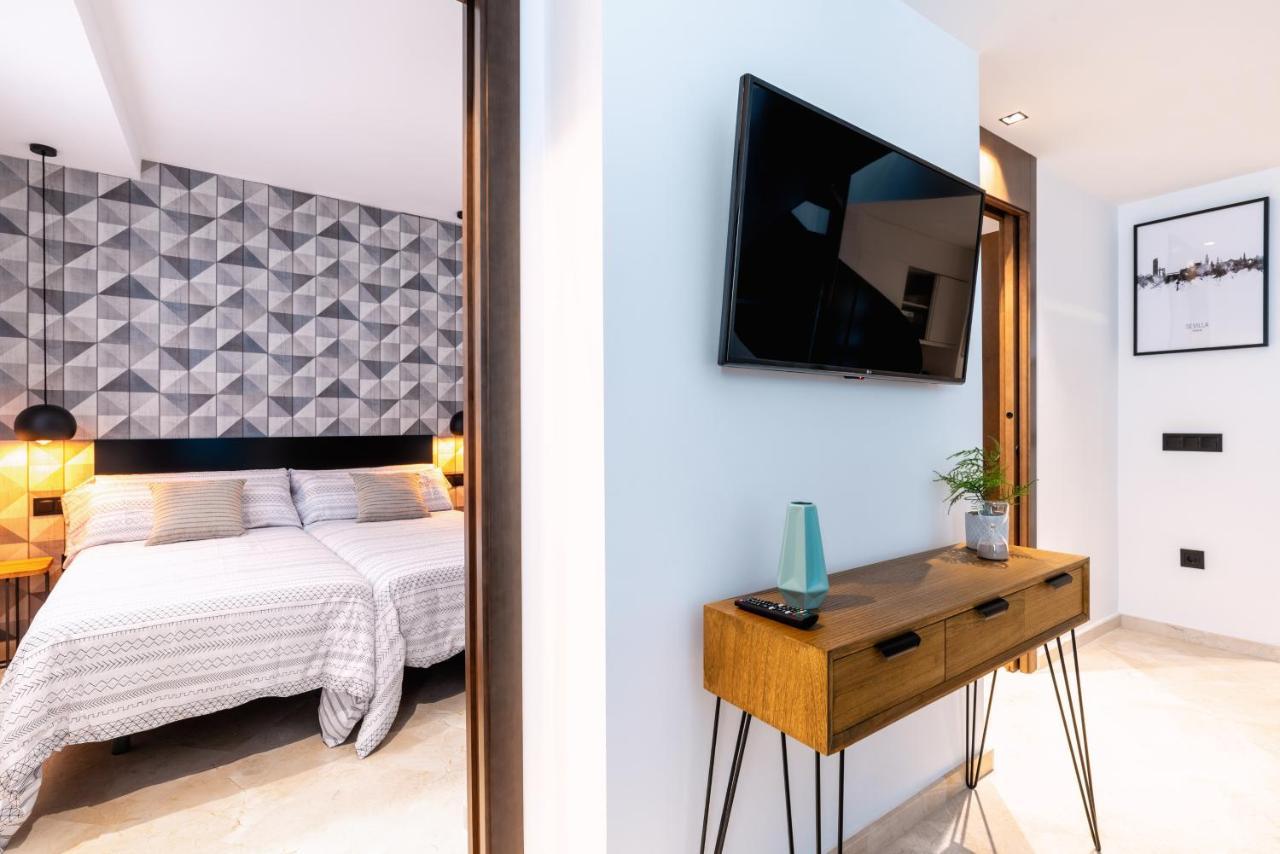 Pj Terraza Privada Banera Exterior Junto Catedral Apartment Seville Luaran gambar